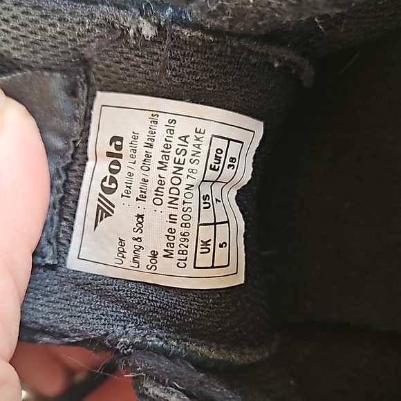 Gola Women's Boston '78 Sneakers black/pink 7 - Picture 6 of 10